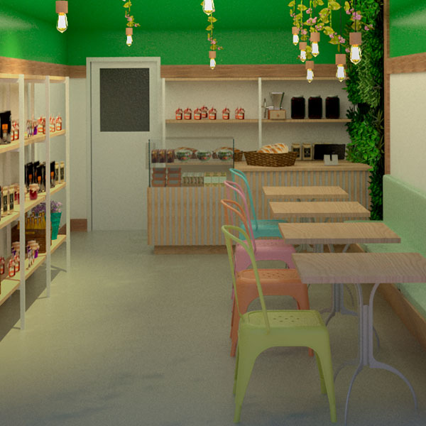 arquitetura pitanga restaurante saudável